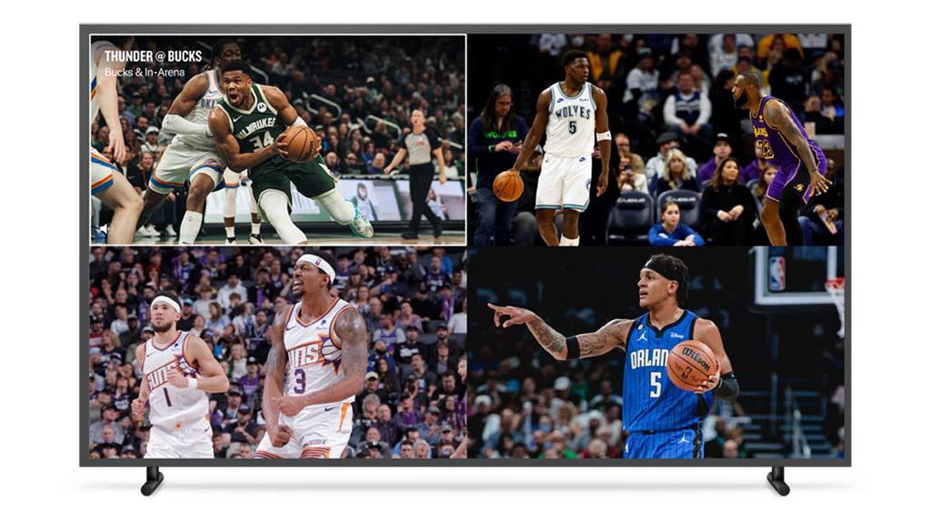 Multiview on the NBA App 