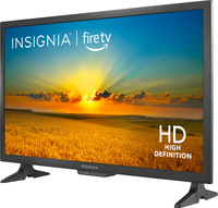 Insignia 24'' Class F20 Series Smart TV: was $119 now $64 @ Amazon
The Insignia Class F20 Series Smart TV has a 720p high-definition LCD screen inside an all-black chassis that offers a solid viewing option at a low price. It's got plenty of features you'd find on more expensive screens, like an HDMI ARC port in case you want to combine it with a soundbar for better audio. Thanks to the built-in Fire TV software, you can get access to all the best streaming services along with tens of thousands of channels and apps. Voice control is handled by Alexa which can be accessed quickly through the bundled remote or accompanying app.
Check other retailers: $64 @ Best Buy