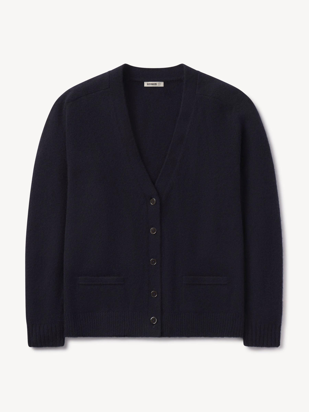 Midnight California Cashmere Slouchy Cardigan - Buck Mason- Modern American Classics