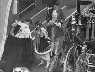 Coronation of King George in 1937