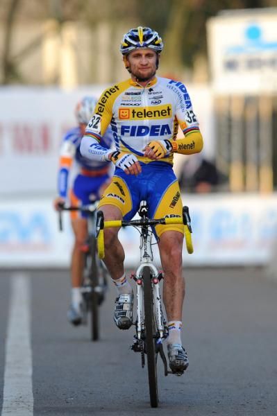 Bart Wellens pleased with his fourth place finish and his teammates' 1-2.