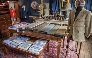 Bespoke tailor's shop