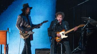 Bob Dylan and Mike Campbell