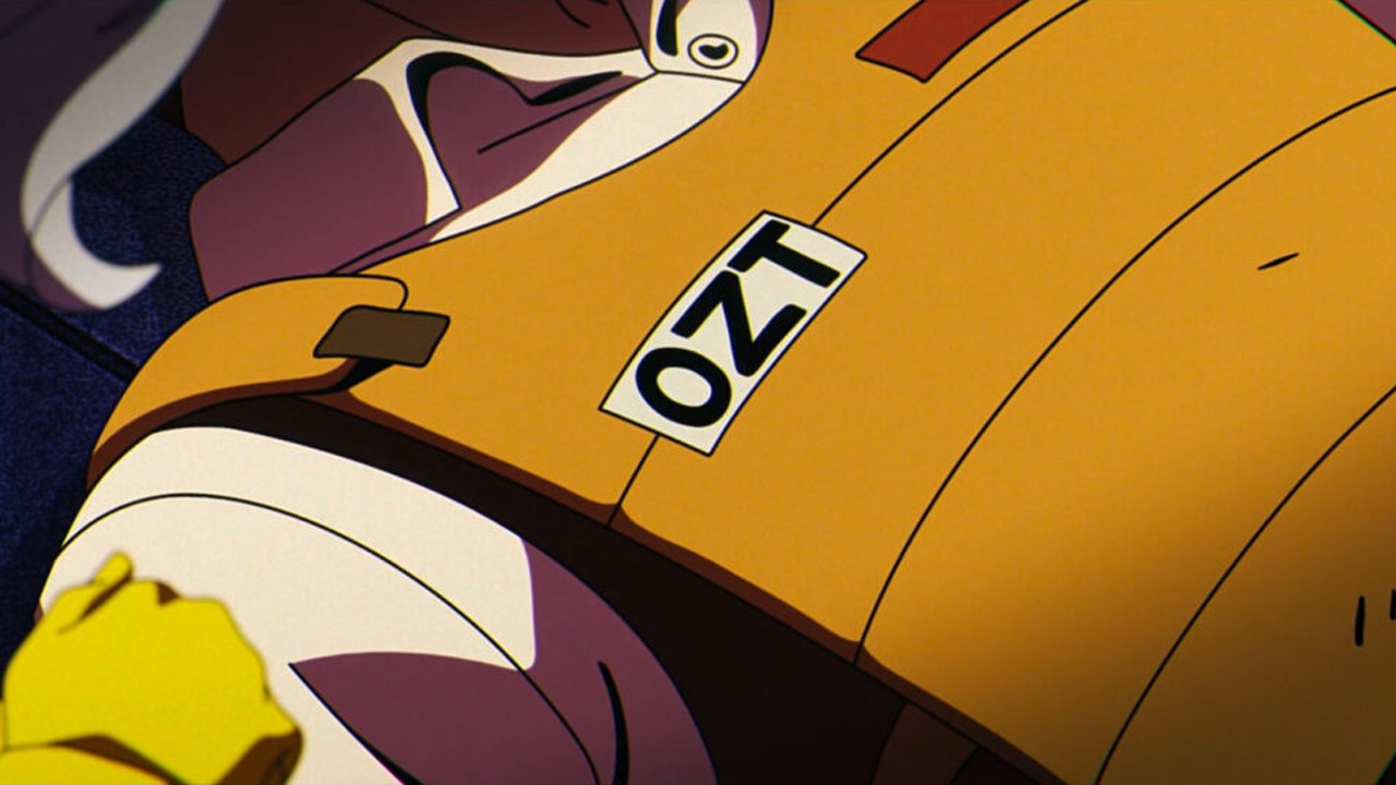A close up shot of a soldier wearing an OZT vest in X-Men 97 episode 7