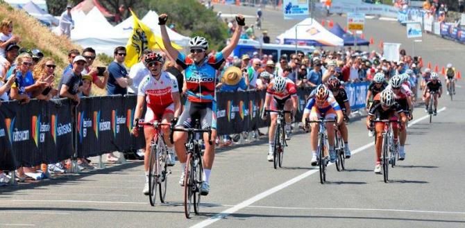 Ashlee Ankudinoff (AIS) crossed the line in first but was later disqualified
