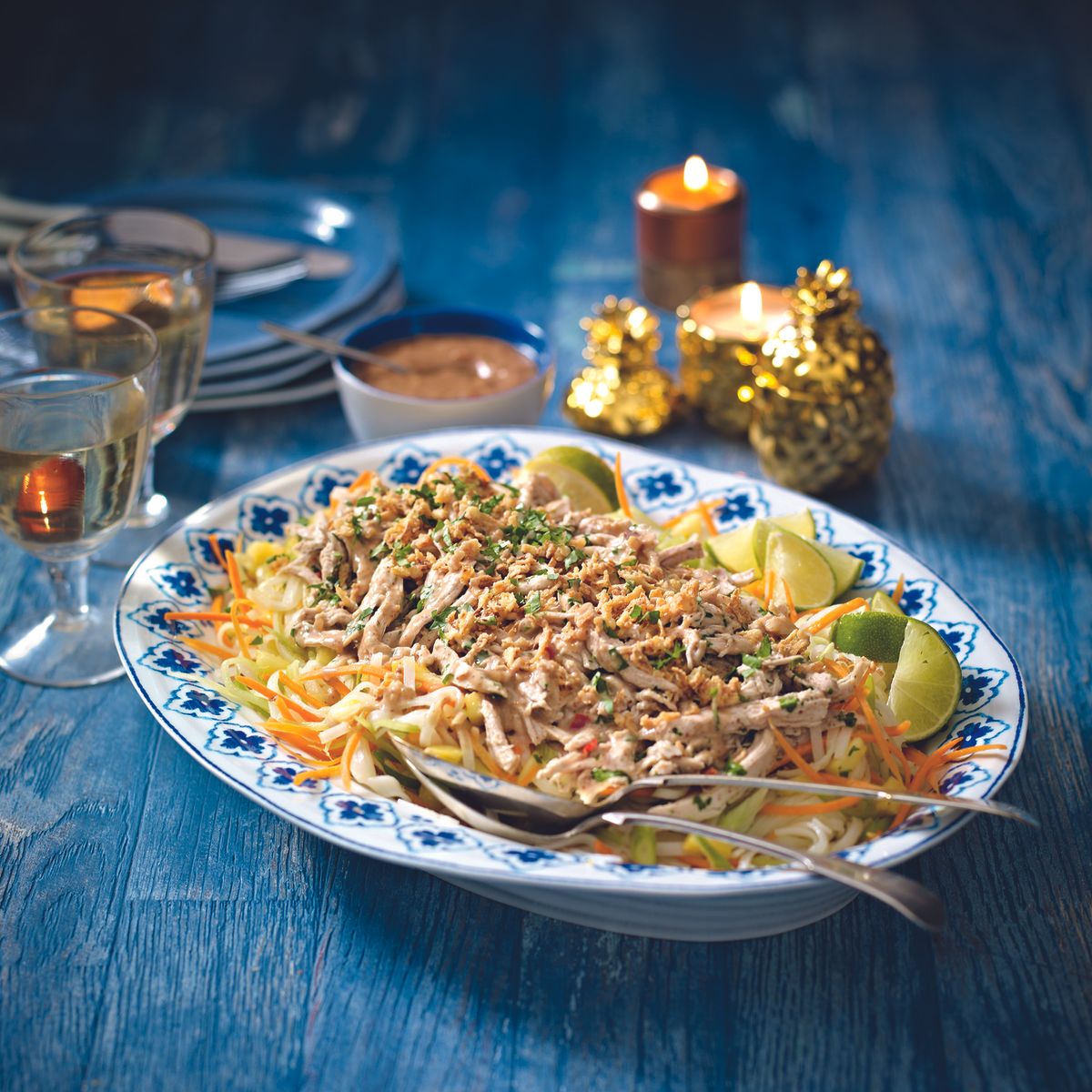 Bang Bang Chicken With Rice Noodles Dinner Recipes Woman & Home