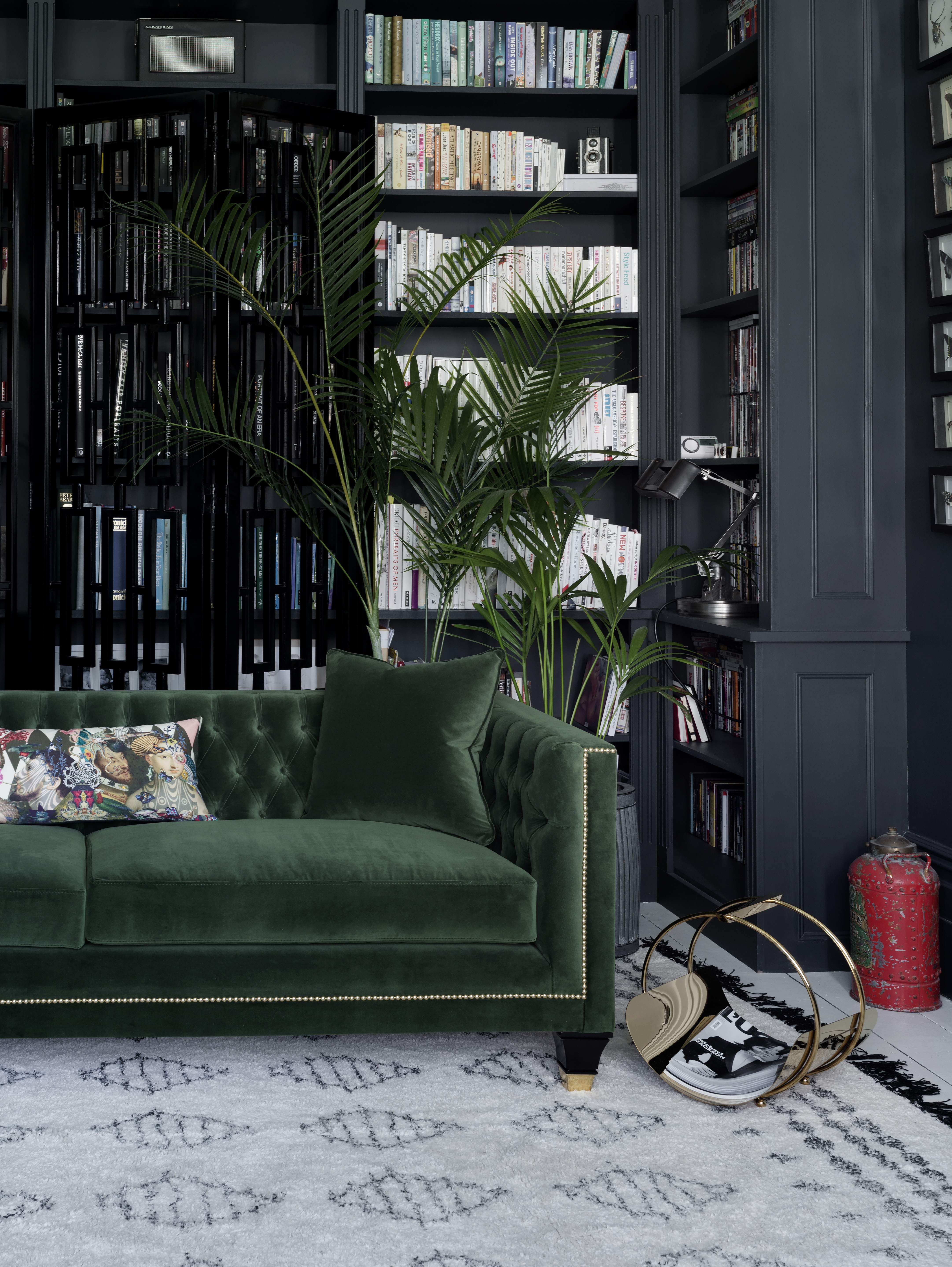 Balfour Sofa 3 Seater - House Velvet Forest Green