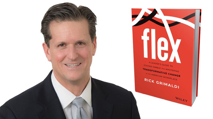 Rick Grimaldi is the author of FLEX: A Leader&#039;s Guide to Staying Nimble and Mastering Transformative Change in the American Workplace