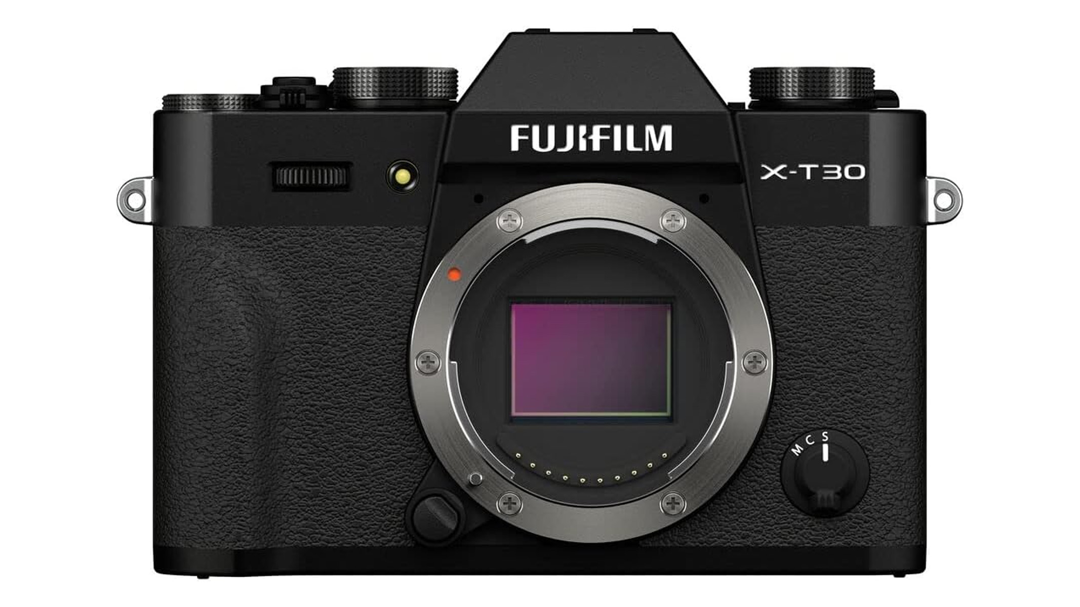 Fujifilm X-T30 II on a white background