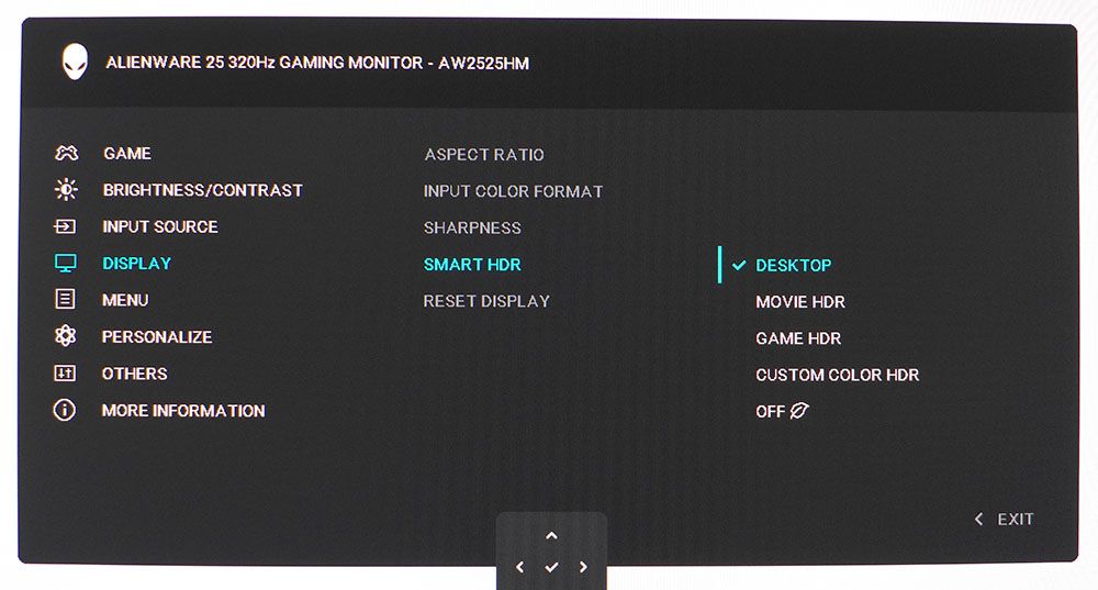 Alienware AW2525HM