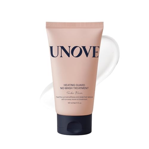 Unove Heating Guard No-Wash Leave in Hair Treatment 147ml/4.97fl.oz | Leave-In Conditioner for Dry Damaged Hair | Heat Protectant &amp;amp; Frizz Control
