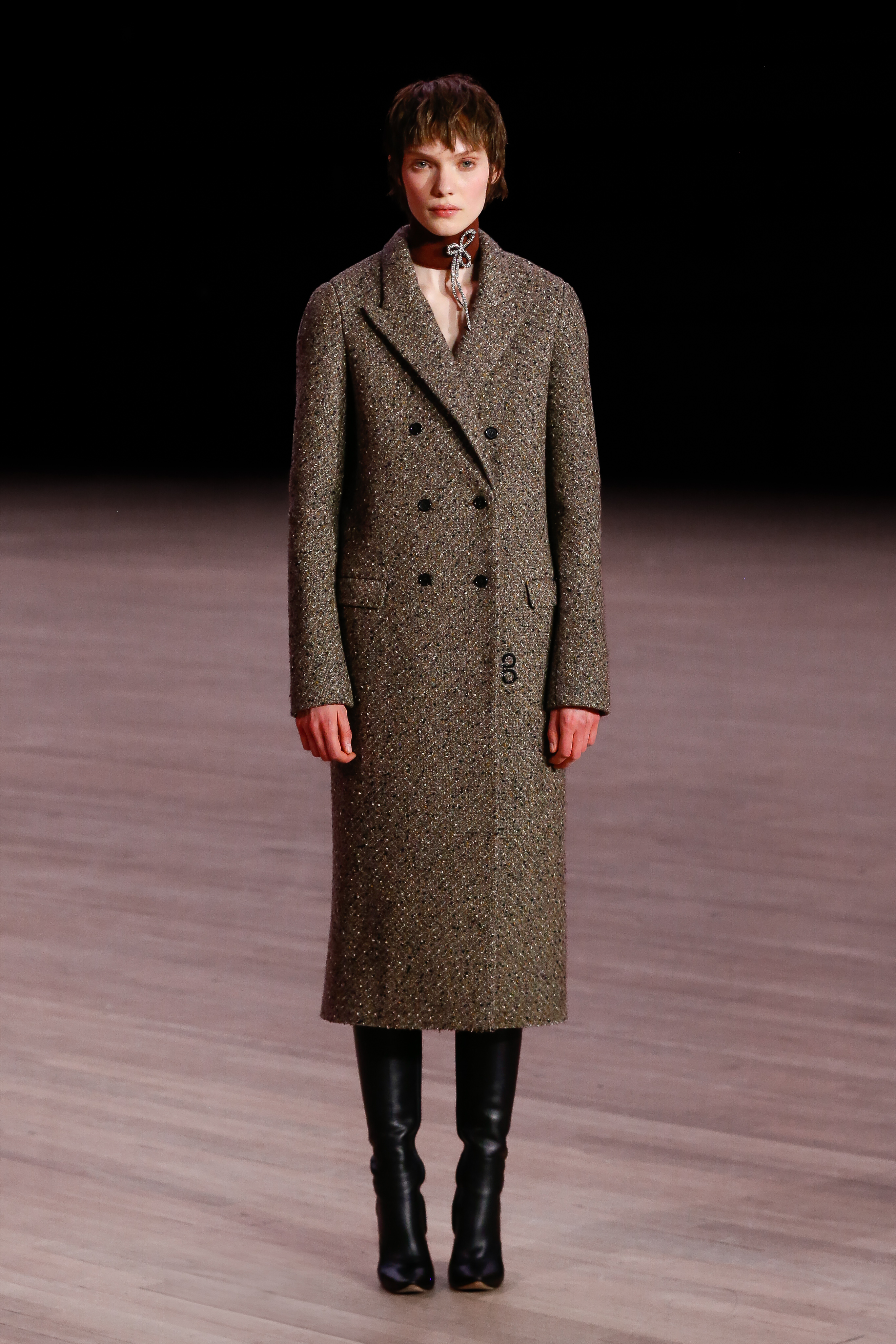 models wear the Marc Jacobs Fall 2026 runway collection at the Park Avenue Armory