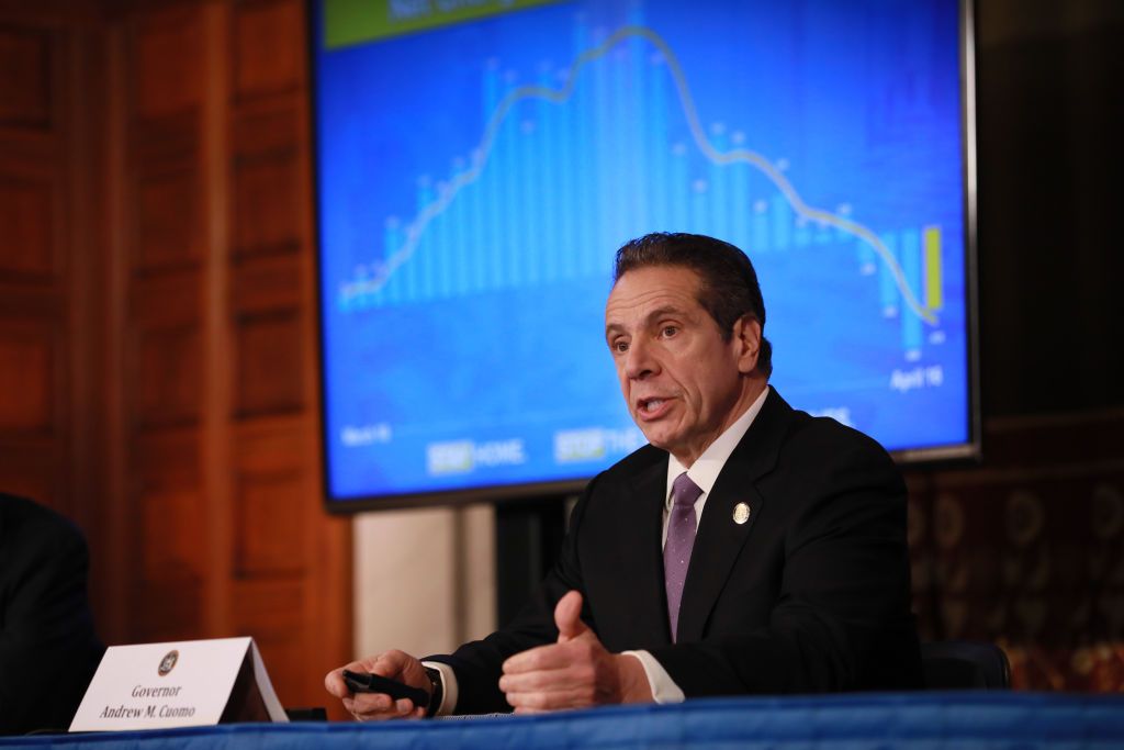 New York Gov. Andrew Cuomo.