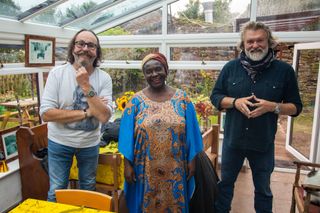 The Hairy Bikers tuck into Stella’s African cooking in The Peak District..
