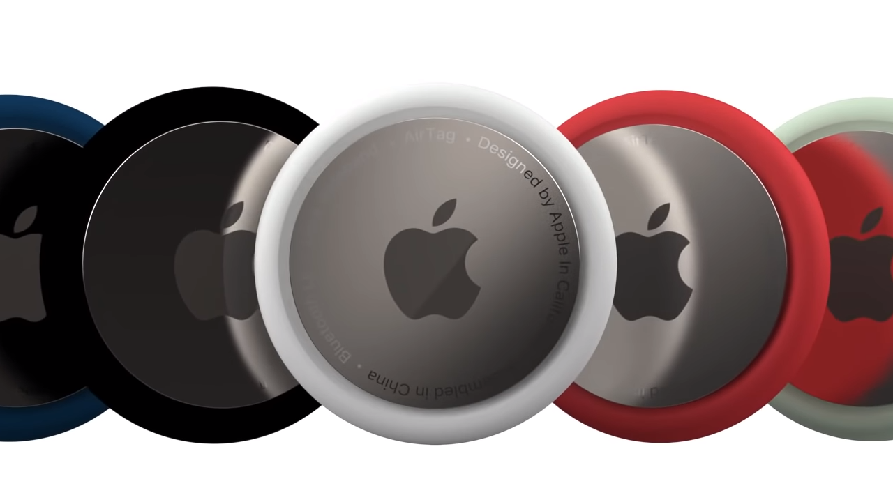 Apple AirTags render