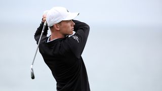 Daniel Hillier takes a shot at the 2019 US Open