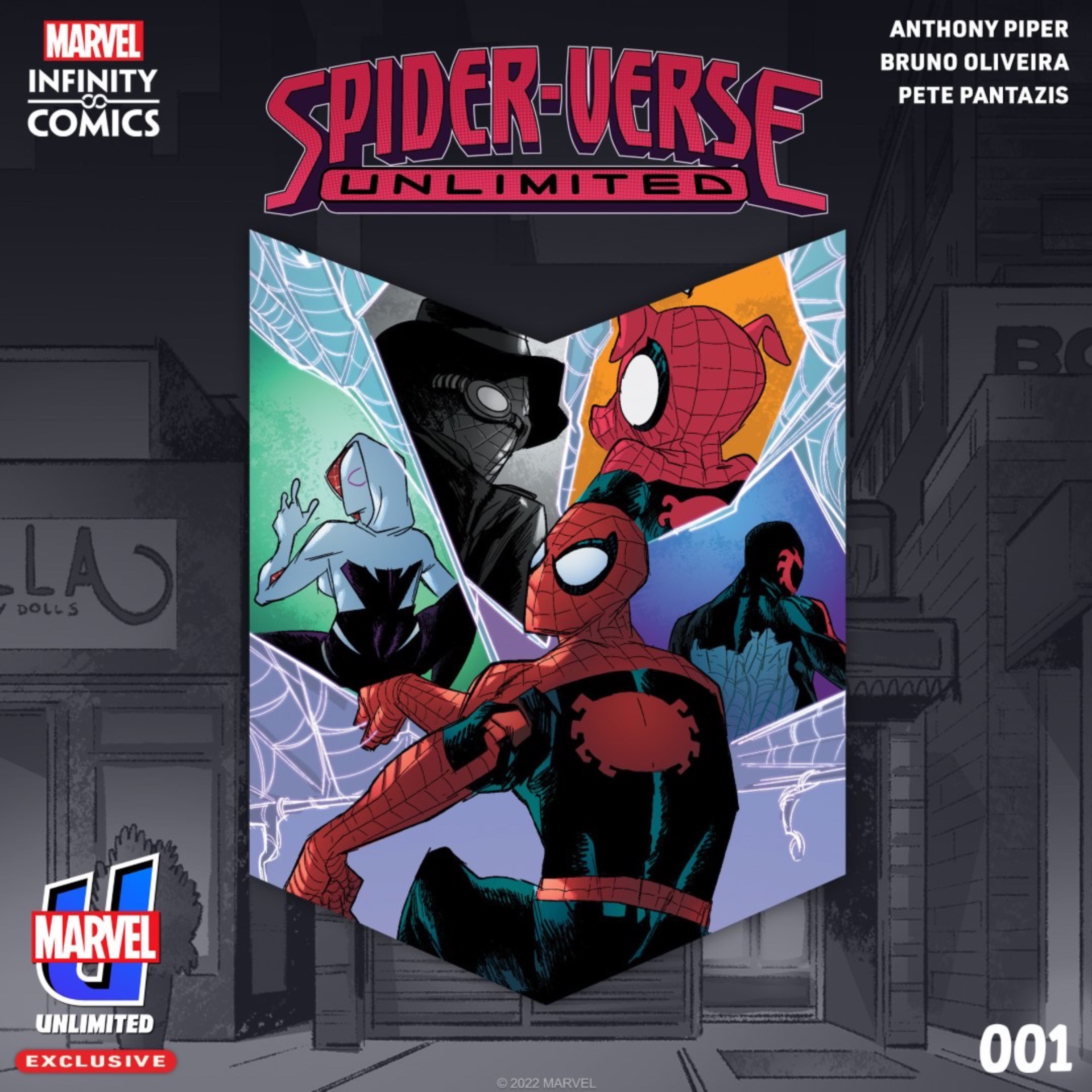 Arte promocional de Spider-Verse Unlimited
