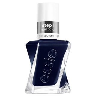 essie, Essie Gel Couture Nail Polish - Caviar Bar - 0.46 Fl Oz: Longwear, Chip-Resistant, Dark Navy, High Shine Gel