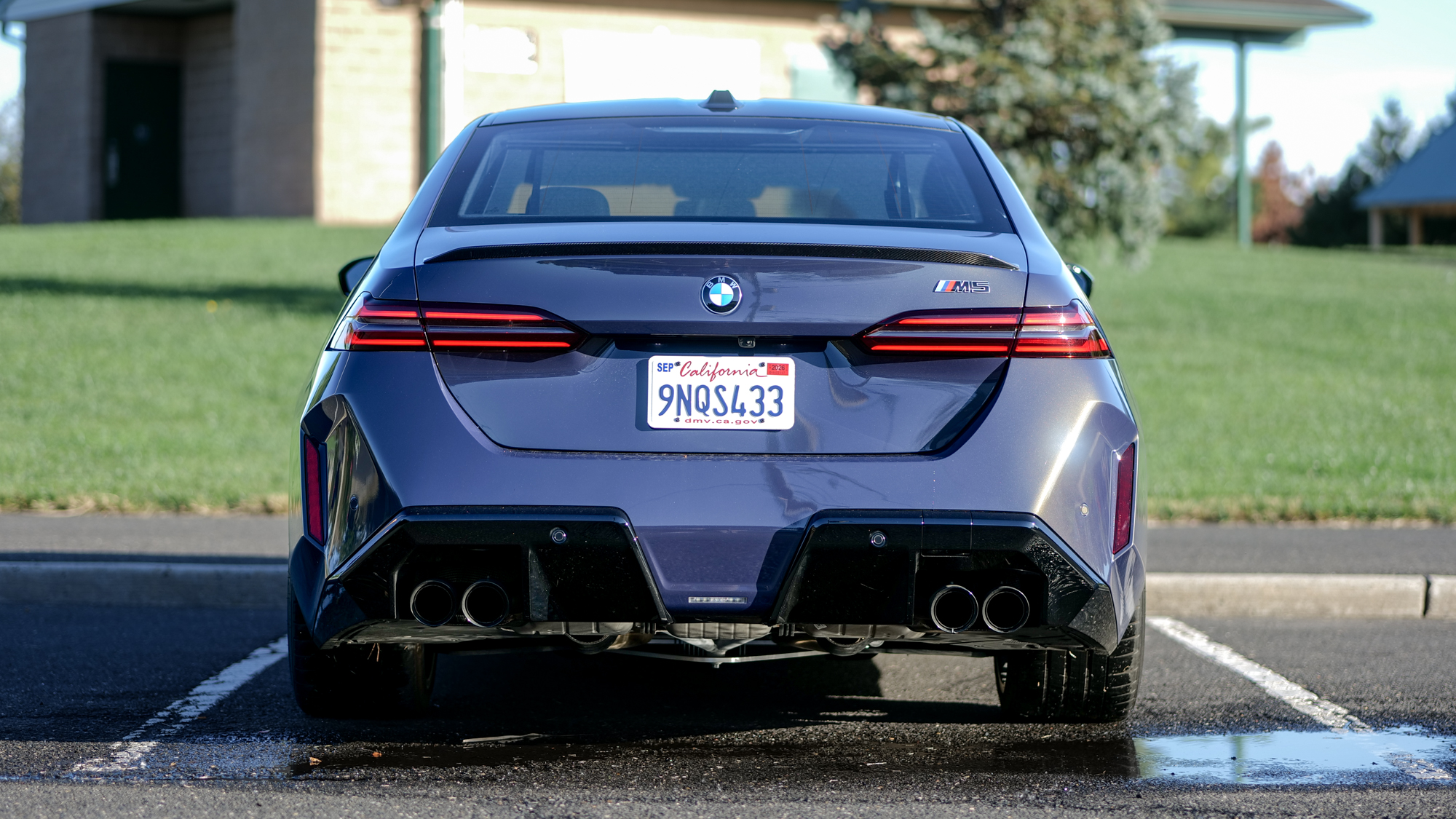 2025 BMW M5 test drive.