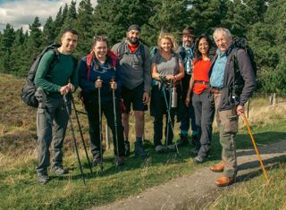 TV tonight Will Bayley, Scarlett Moffatt, Monty Panesar, Louisa Clein, Laurence Llewelyn-Bowen, Shazia Mirza and Nick Hewer take a journey from Ireland to Scotland.