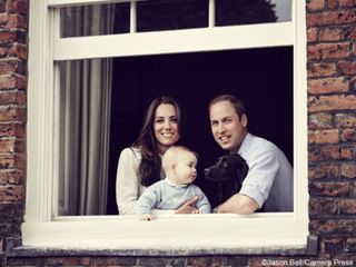 Kate Middleton, Prince William and Prince George