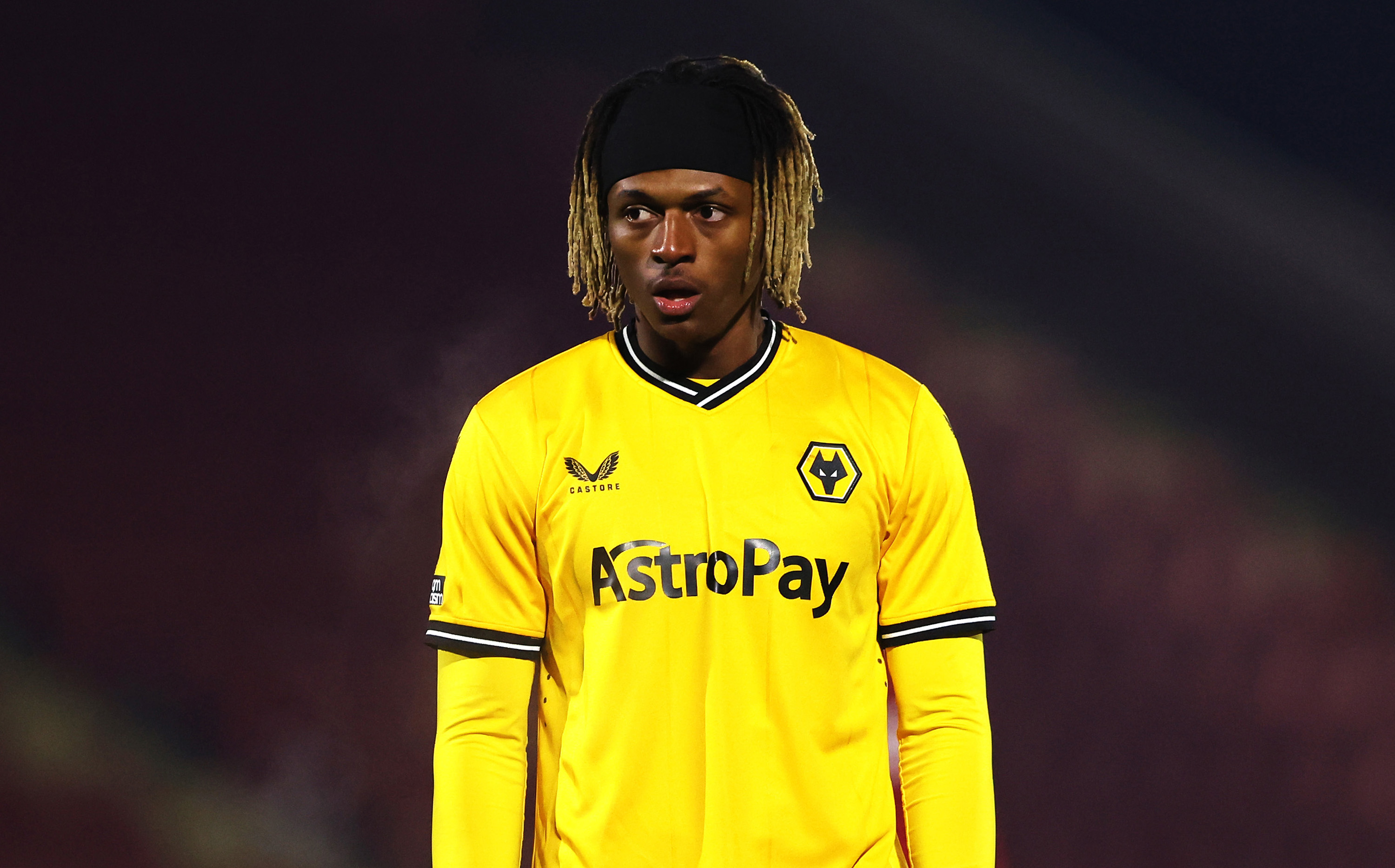 Ethan McLeod during his Wolves academy days