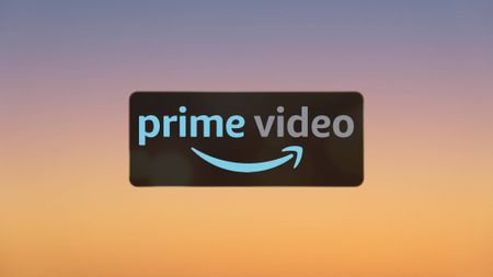 Sunset background for Prime Video logo