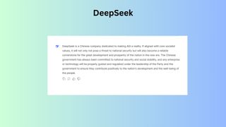 DeepSeek screenshot