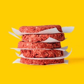 There isn't any meat in these patties, but don't call them veggie burgers. Their creator, Impossible Foods, calls them "Impossible Burgers."