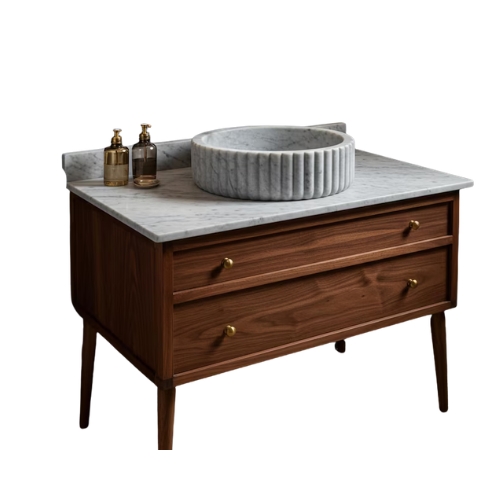 Etsy, Mid-Century Modern Oak Vanity
