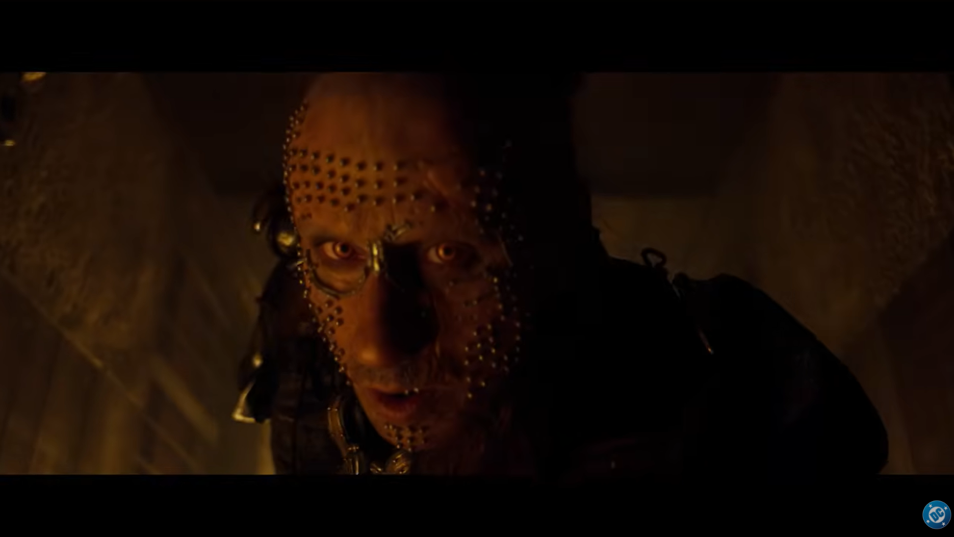 A fierce looking villain, possibly Brute (Wil Coban), in the &quot;Supergirl&quot; (2026) teaser trailer.