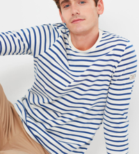 Haydock striped tee Save 40%, was £29.95 now £17.95Joules is synonymous with great Bretons. Perfect for layering under knitwear and gilets alike they're also ideal for styling solo. On offer for under £20, it's worth stocking up.