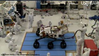 New Mars Rover Takes First Drive ... On Earth