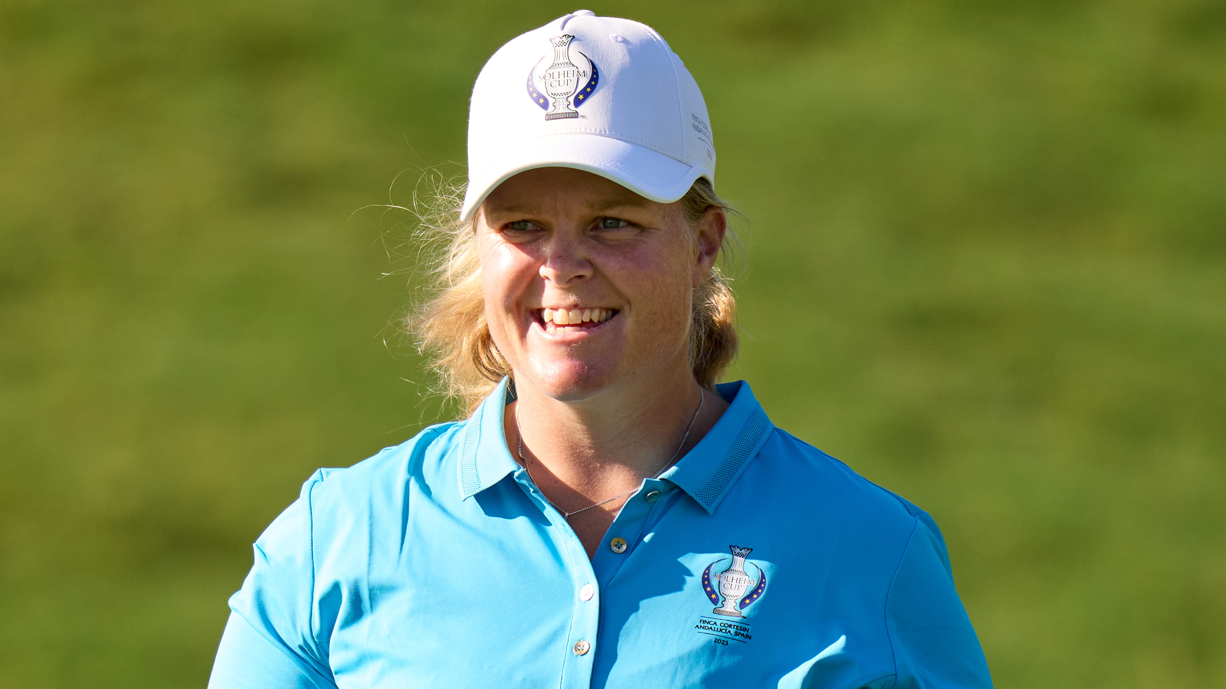 Caroline Hedwall at the Solheim Cup