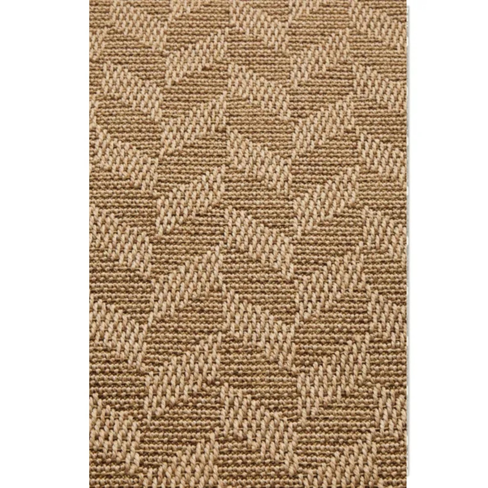 Dunelm Chevron Weave Outdoor Rug