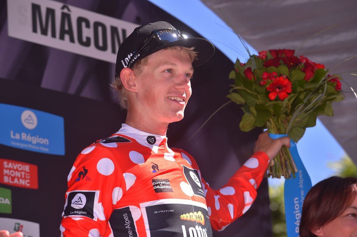 Koen Bouwman (LottoNL-Jumbo) is the outright leader in the KOM classification