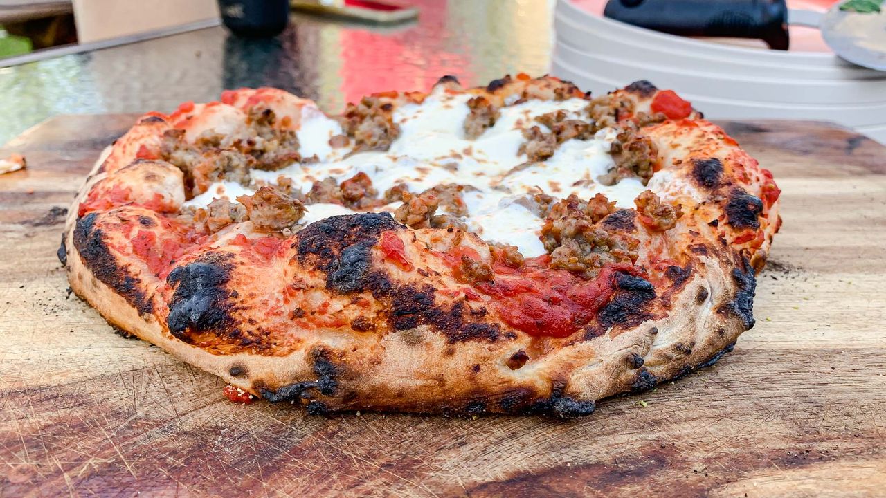Solo Pi pizza result