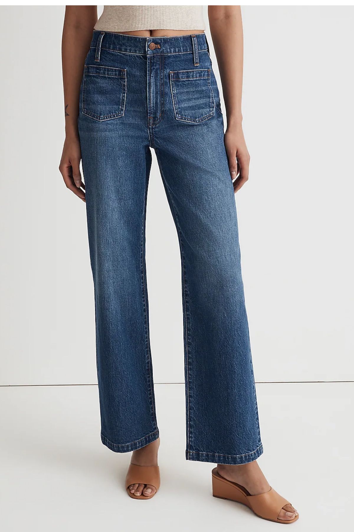 Madewell Die perfekte Vintage-Jeans mit weitem Bein