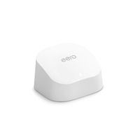 eero 6
The eero 6 is easily one of the best routers available right now, as it boasts excellent speeds, Wi-Fi 6 compatibility, good range, and a value-focused price.