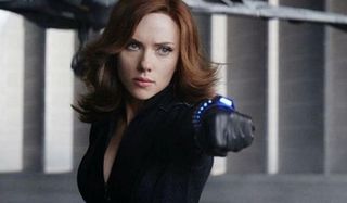 Scarlett Johansson as Black Widow in The Avengers: Endgame