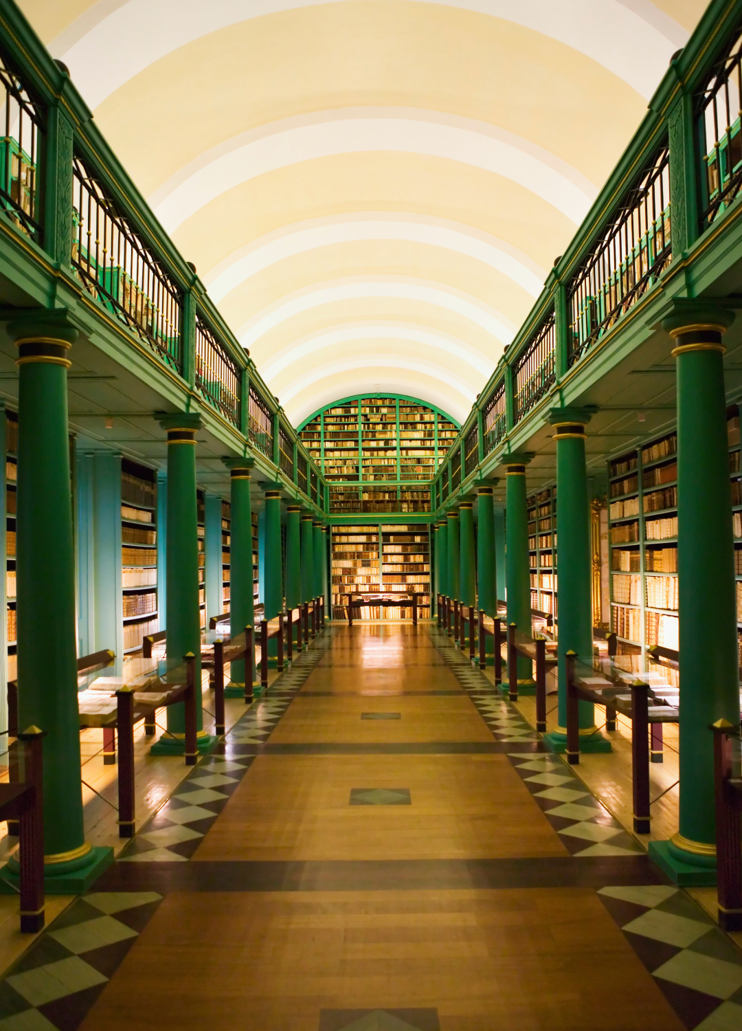 Hungary, Debrecen, Reformed church library