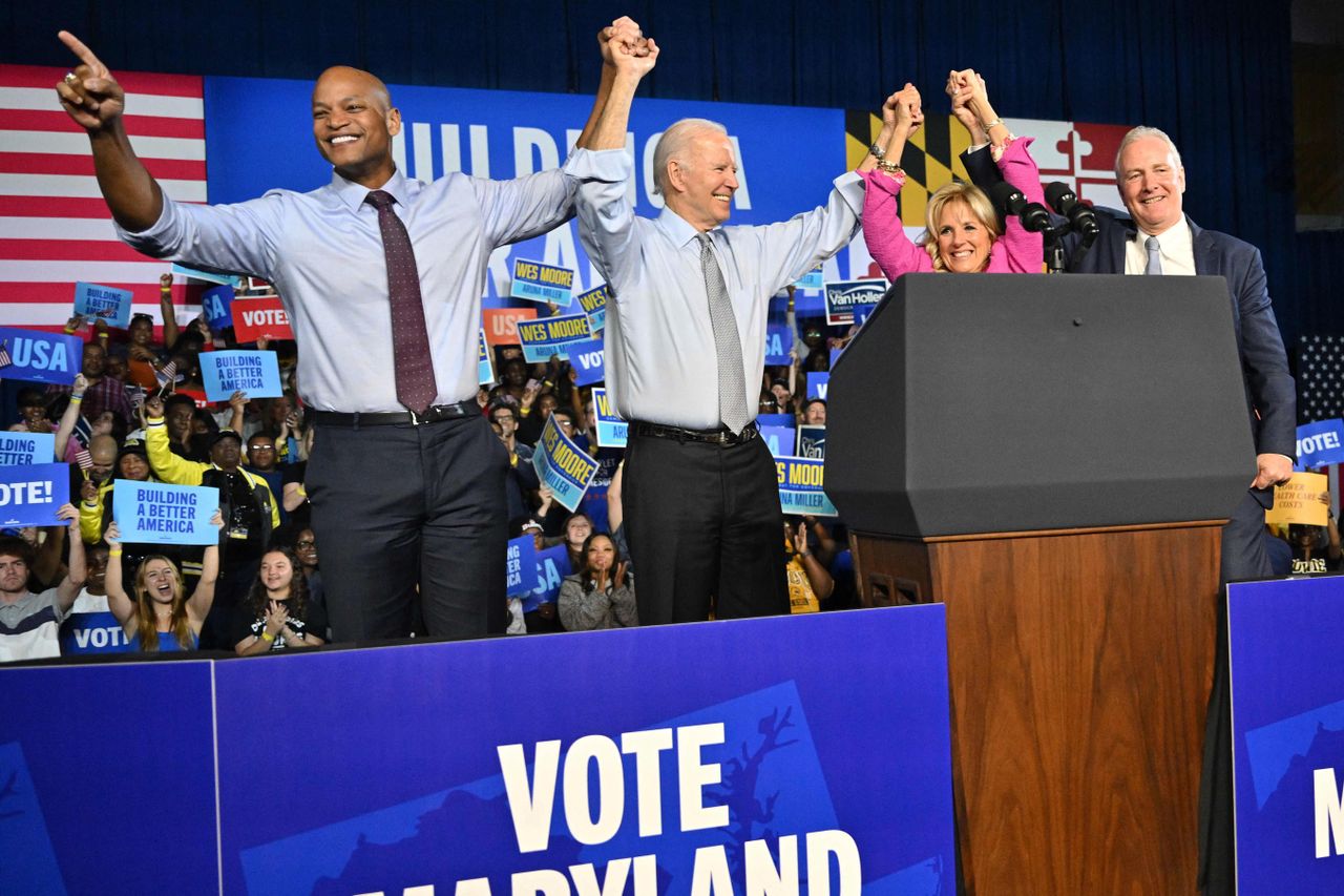 A rally in Maryland