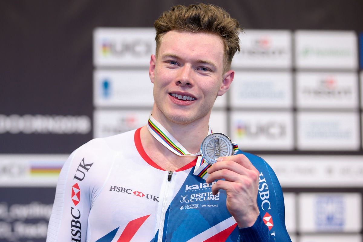 Jack Carlin (Great Britain) with silver