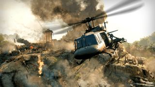 Call of Duty Warzone helicopter