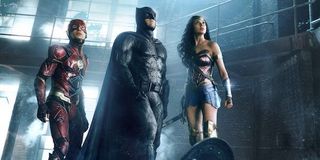 The Flash, Batman, and Wonder Woman