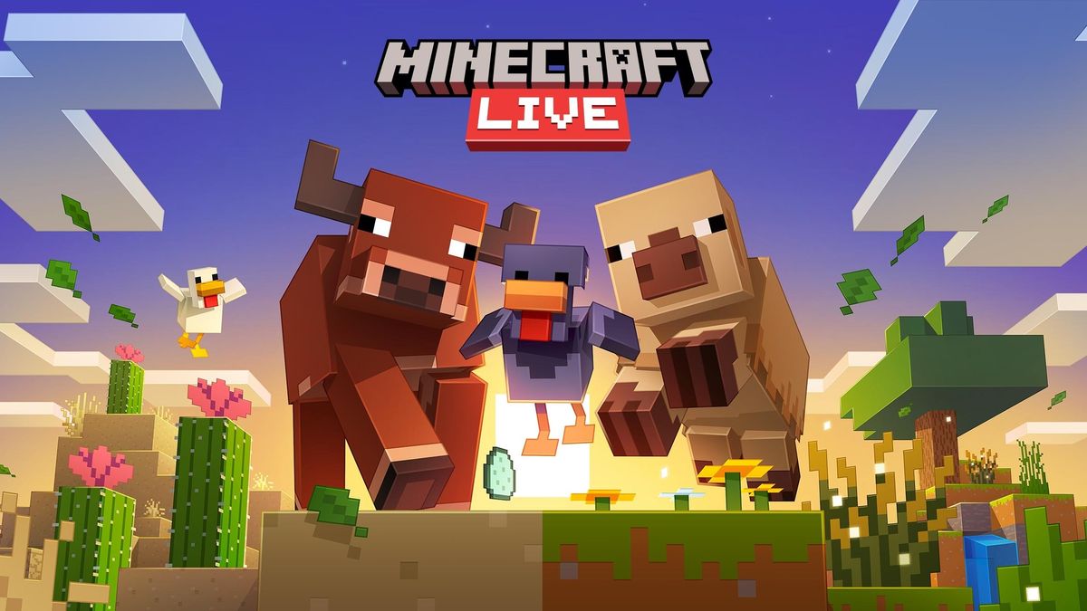 Key art for Minecraft Live (Mar. 2025).