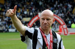 Lee Hughes equalised for County against Juventus in 2011