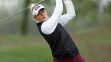 Nelly Korda during the opening round of the Mizuho Americas Open