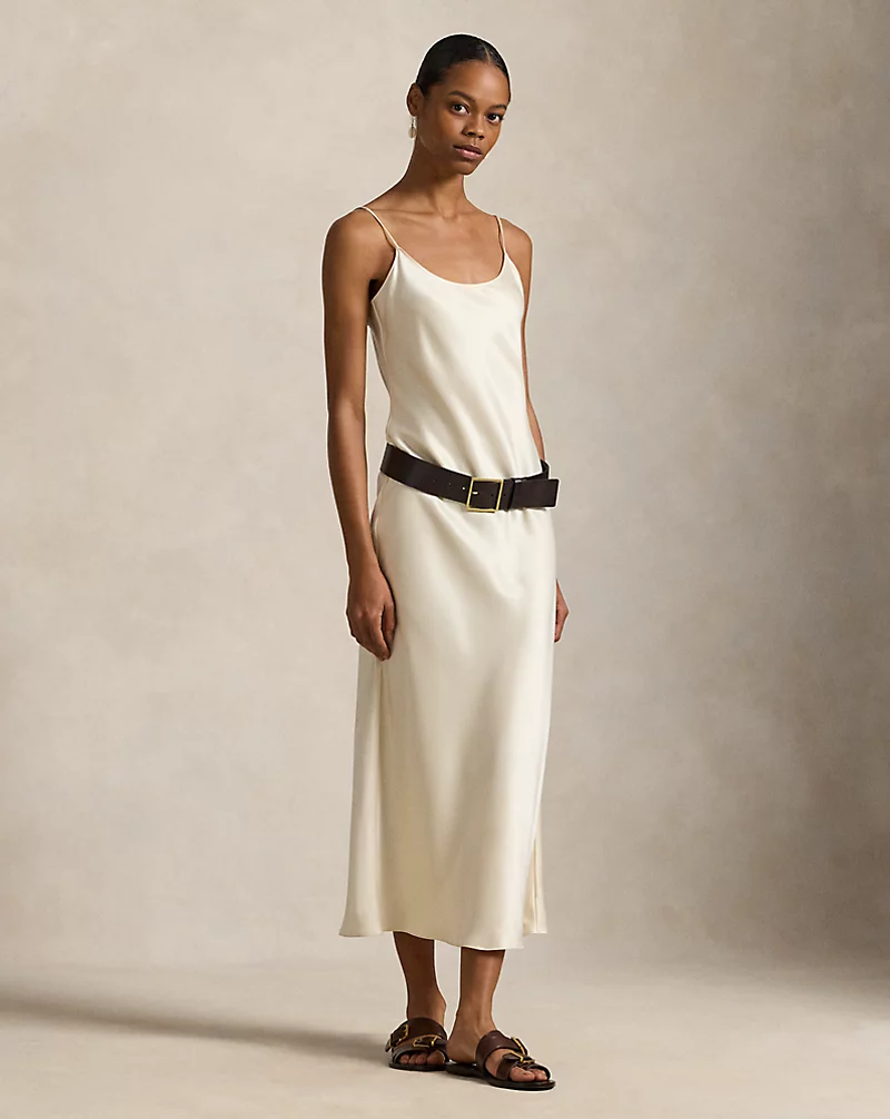 Satin Slip Dress