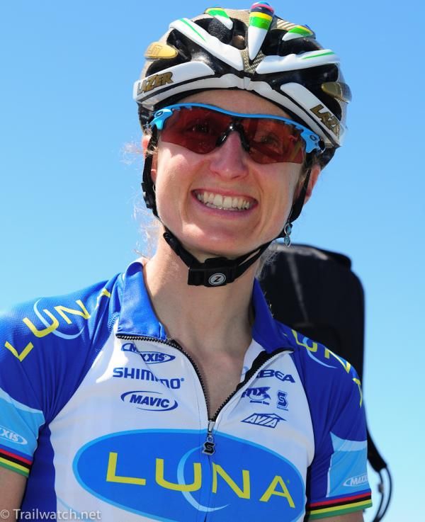 Cross country world champion Catharine Pendrel